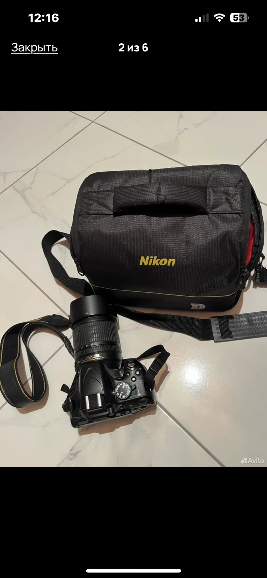 Цифровой Зеркальный Фотоаппарат Nikon D5100 - миниатюра 2