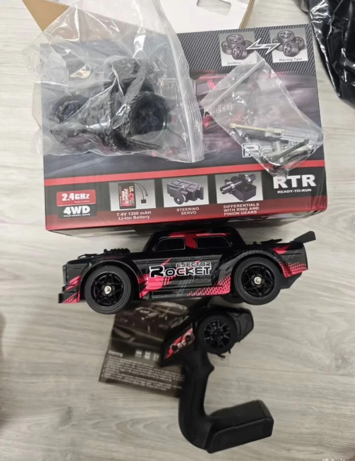 Новая rc drift дрифт машинка на р/у - миниатюра 2