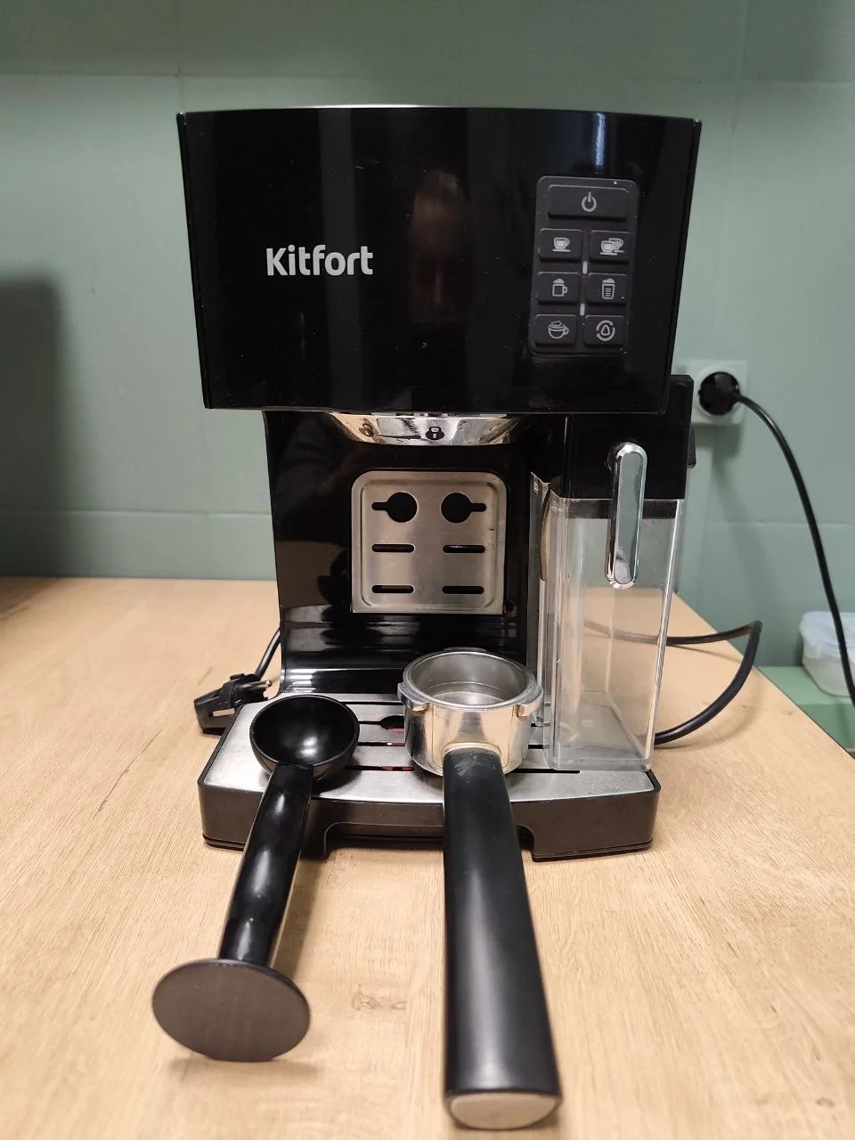 Кофеварка рожковая kitfort kt 743 - миниатюра 2