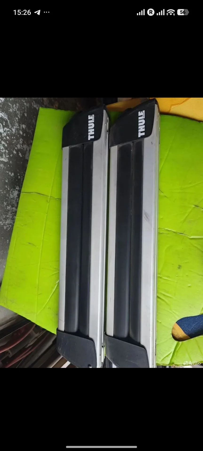 Лыжный багажник Thule на крышу - миниатюра 4