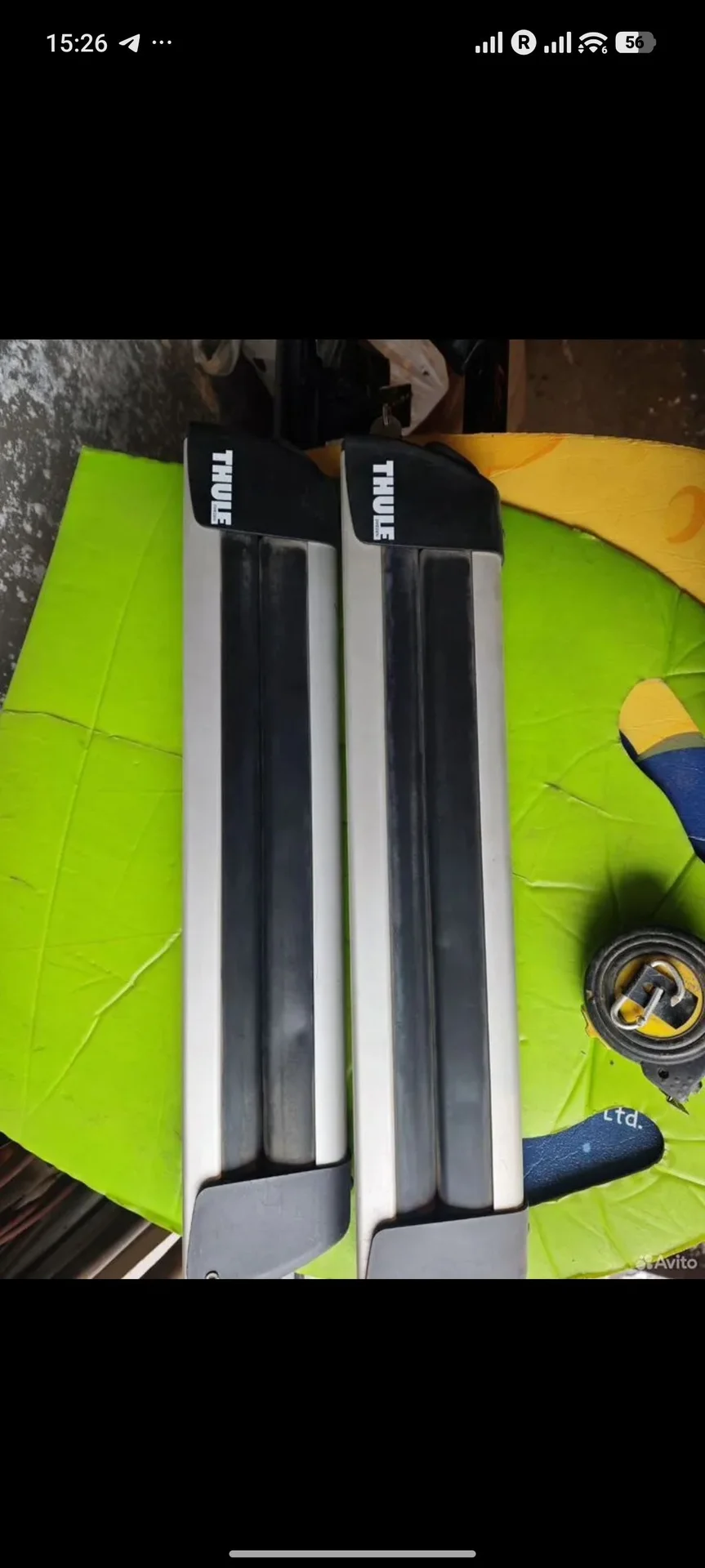 Лыжный багажник Thule на крышу - миниатюра 5