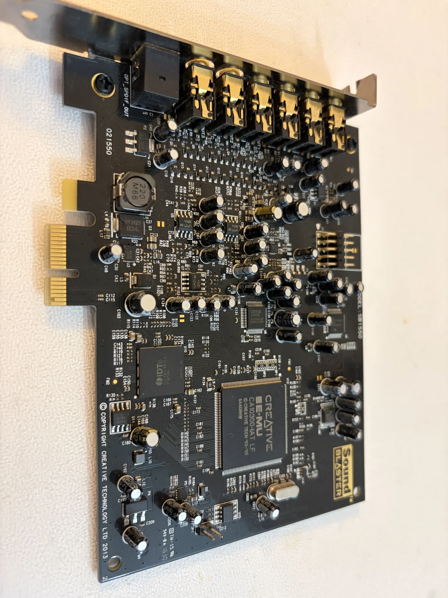 Звуковая карта Creative SB Audigy RX 7.1 (SB1550) - миниатюра 4