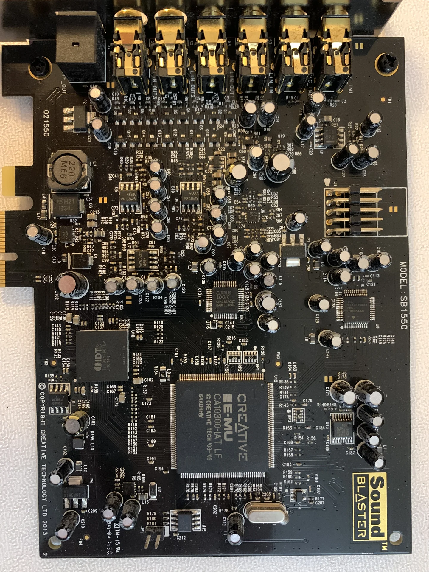 Звуковая карта Creative SB Audigy RX 7.1 (SB1550) - миниатюра 5