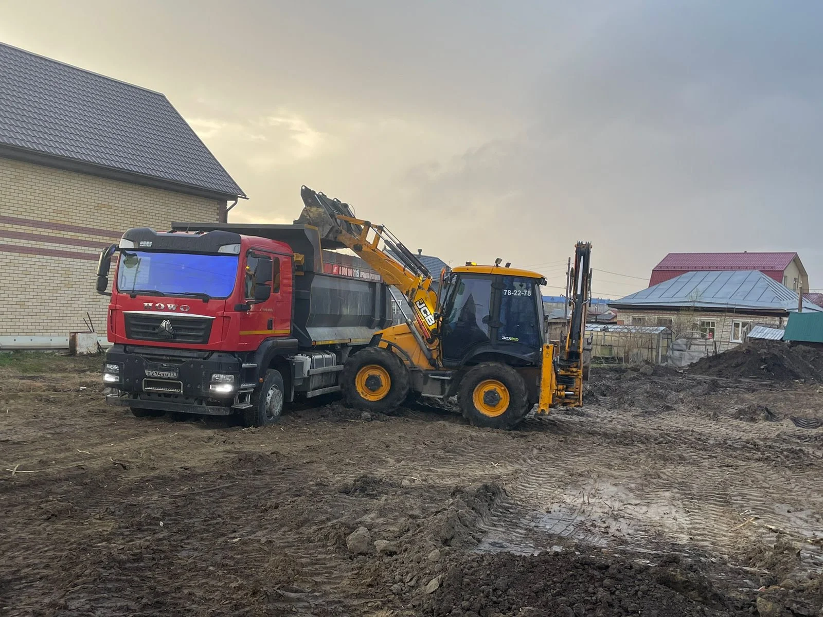 Услуги экскаватора погрузчика JCB - миниатюра 4