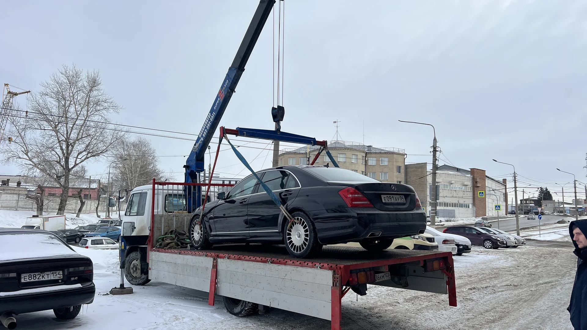 Услуги эвакуатора манипулятора Барнаул - миниатюра 4