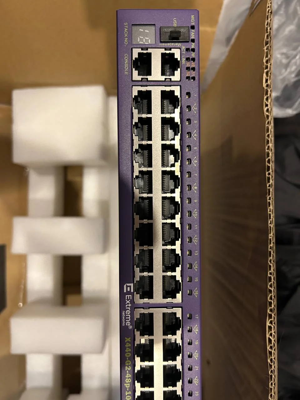 Коммутатор Summit X440-G2-48P-10GE4 16535 (Новый) - миниатюра 5