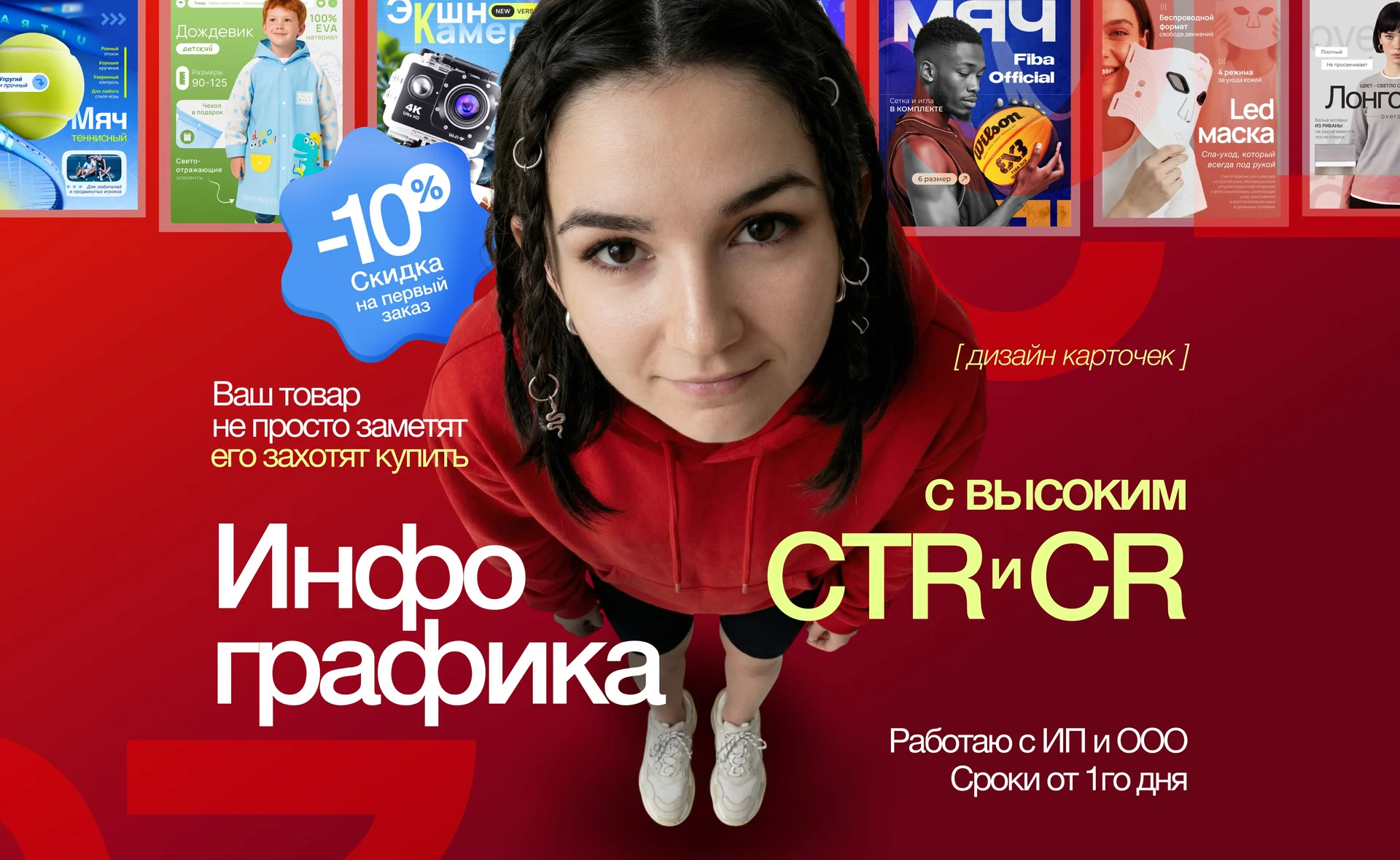 Инфографика для маркетплейсов. дизайн карточек товара