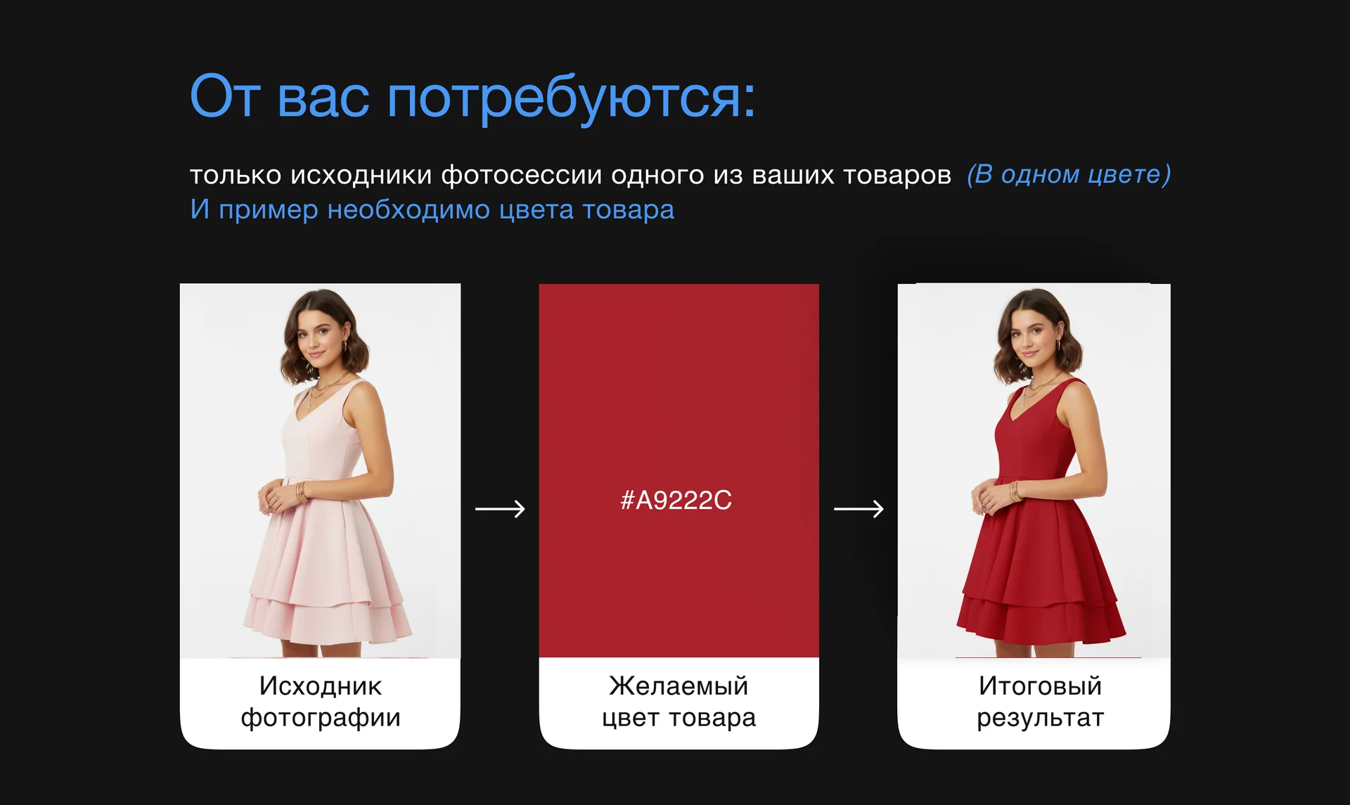 Замена цвета одежды ИИ. Аккуратно, без сюрпризов - миниатюра 5