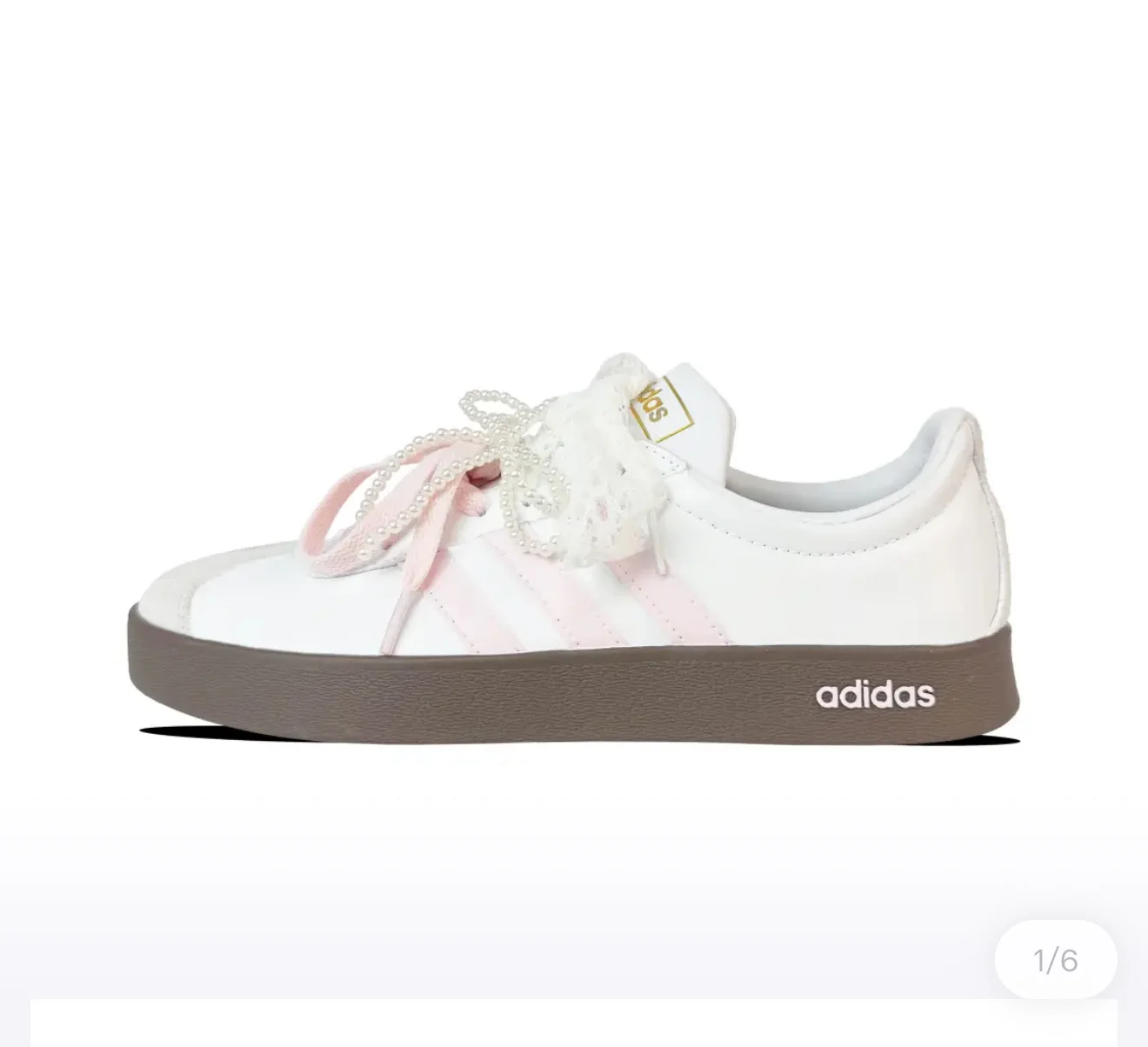 Кеды adidas VL court 2.0 размер 40,5-41 оригинал - миниатюра 2