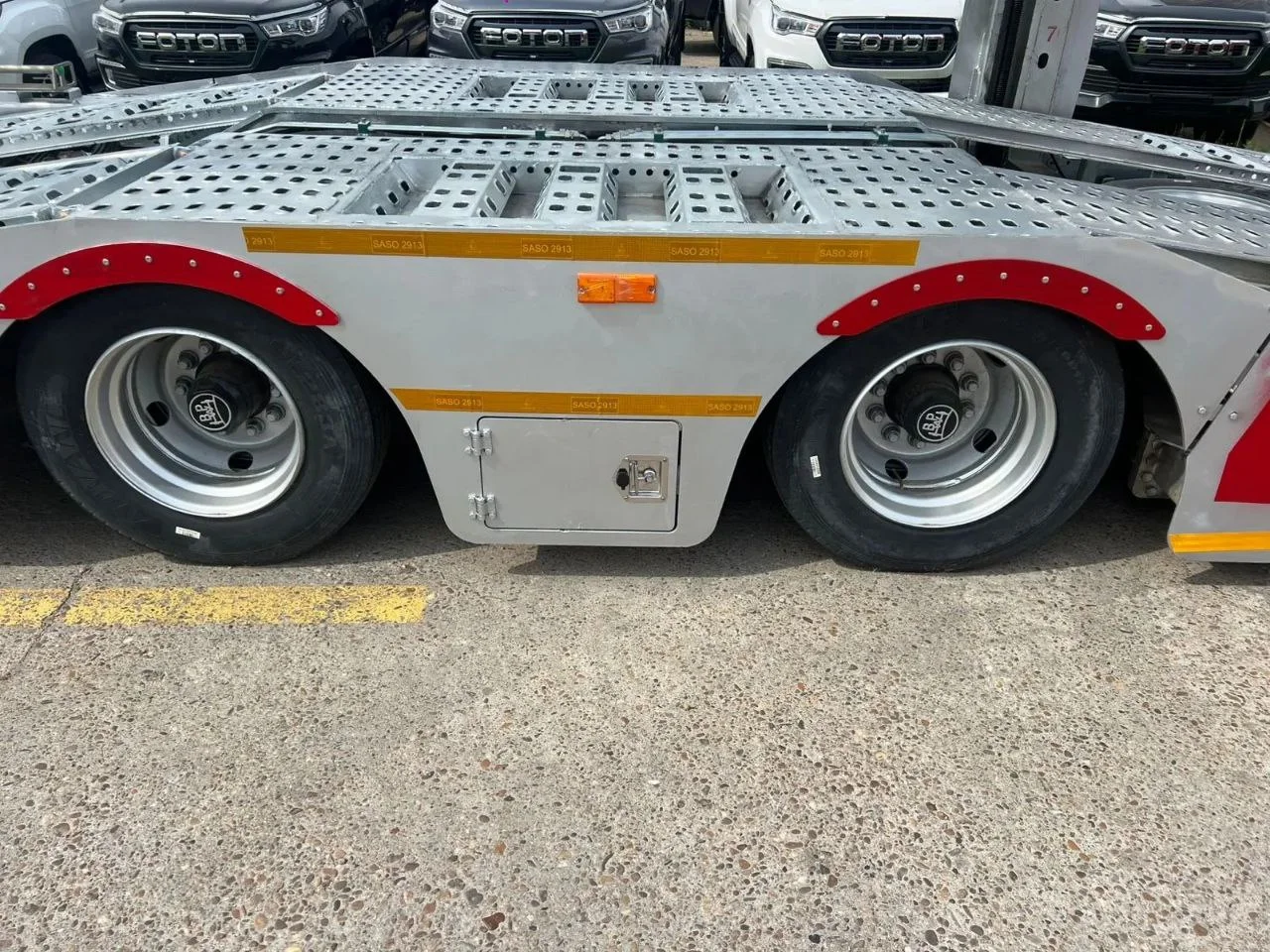 Оцинкованный автовоз SAS 9189EA - миниатюра 12
