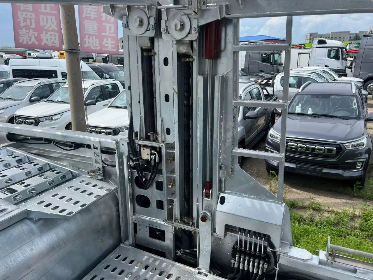 Оцинкованный автовоз SAS 9189EA - миниатюра 22