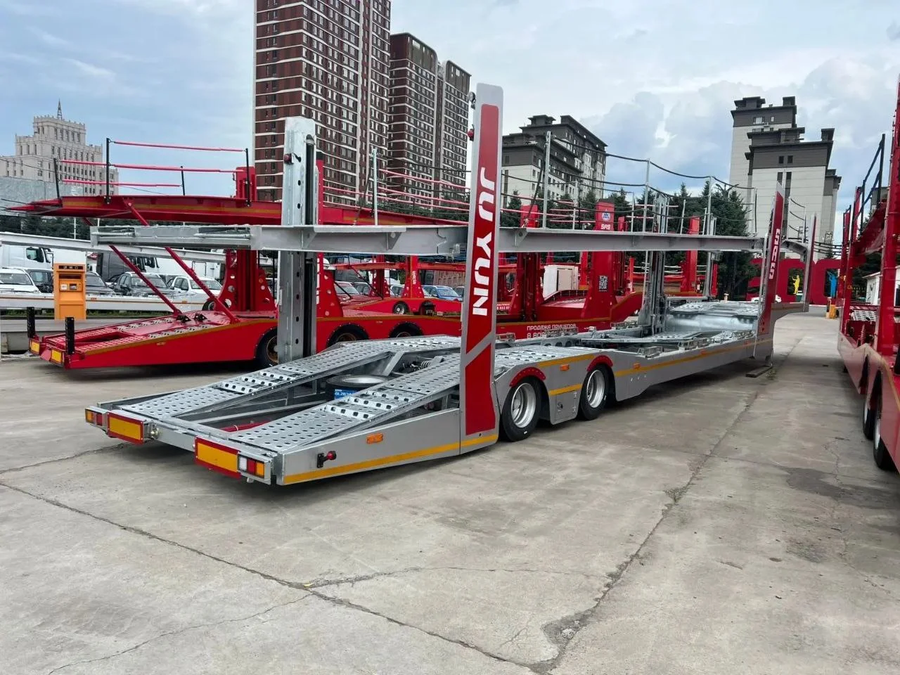 Оцинкованный автовоз SAS 9189EA - миниатюра 25