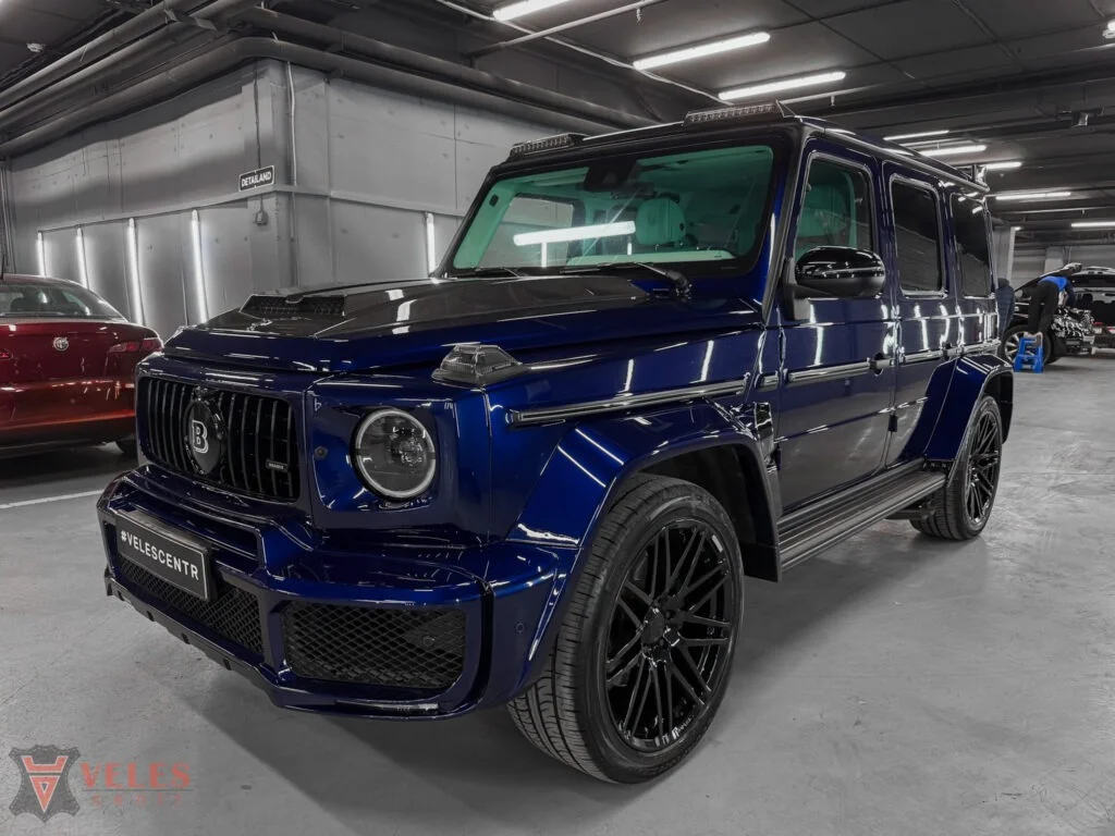 Установка обвеса brabus на гелик - изображение 1