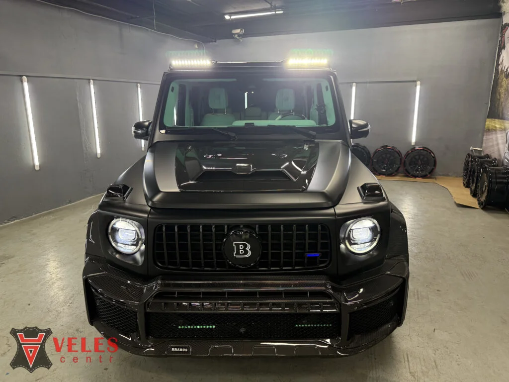 Установка обвеса brabus на гелик - миниатюра 3
