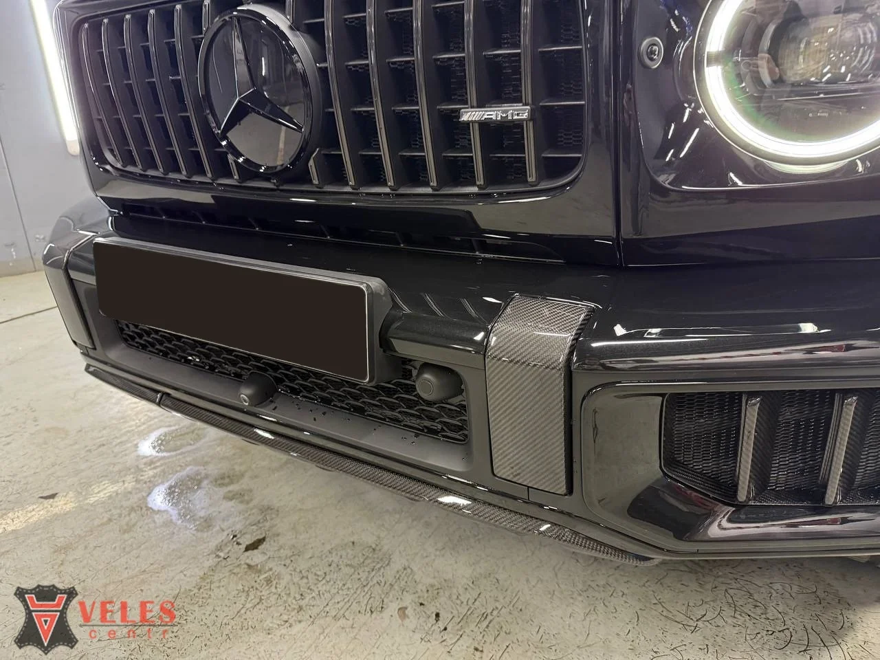 Установка карбонового обвеса на Mercedes G-class - миниатюра 2
