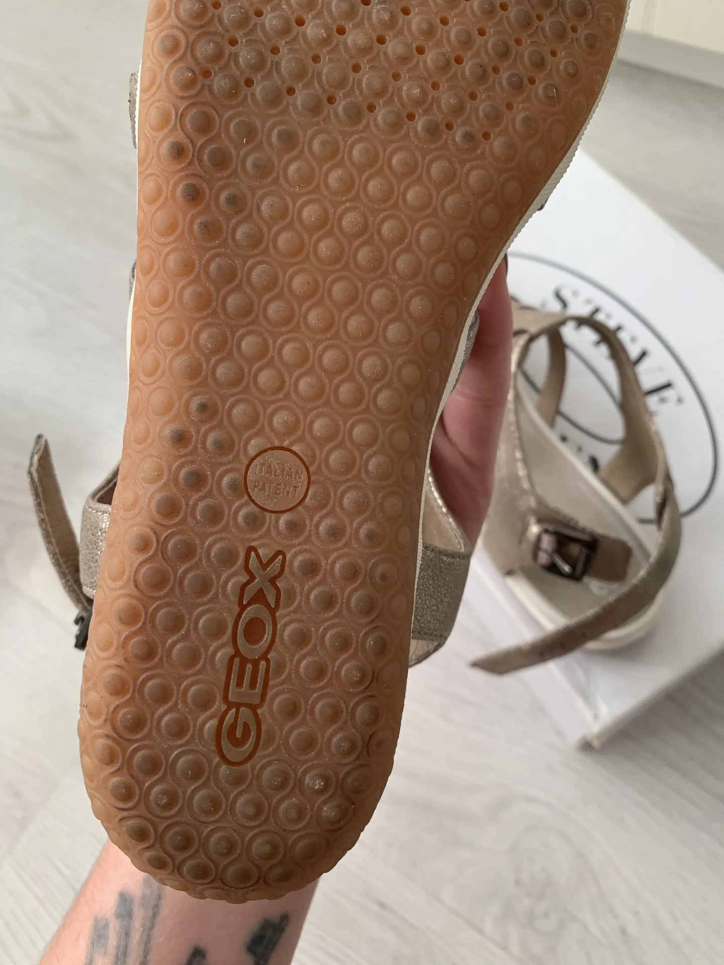 сандали женские geox - миниатюра 3