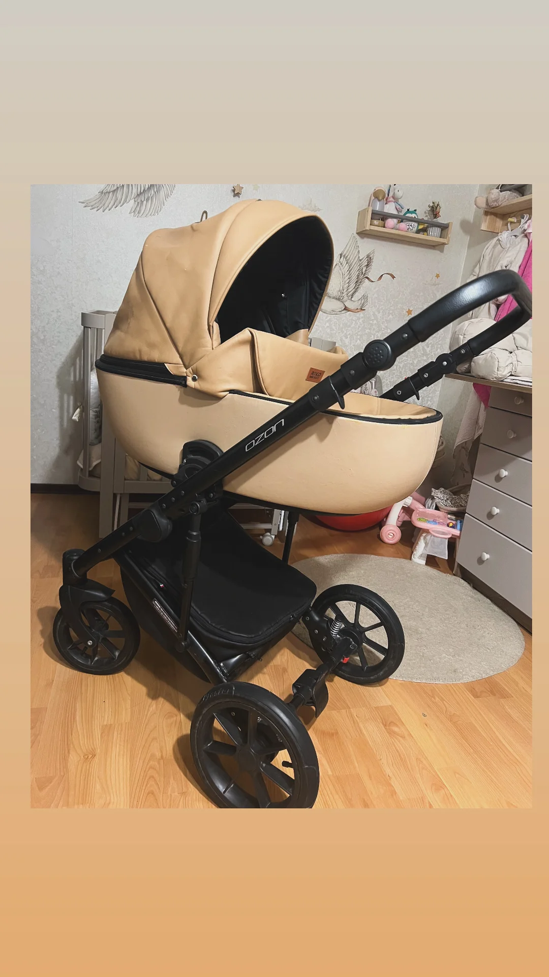 Коляска riko basic ozon 3 в 1 - изображение 1