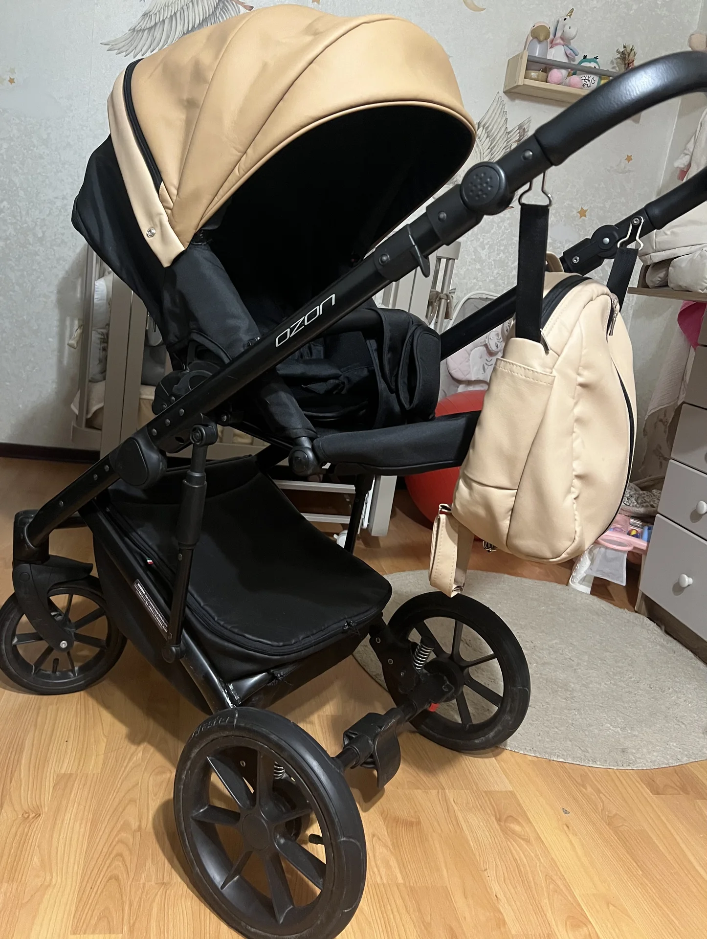 Коляска riko basic ozon 3 в 1 - миниатюра 3