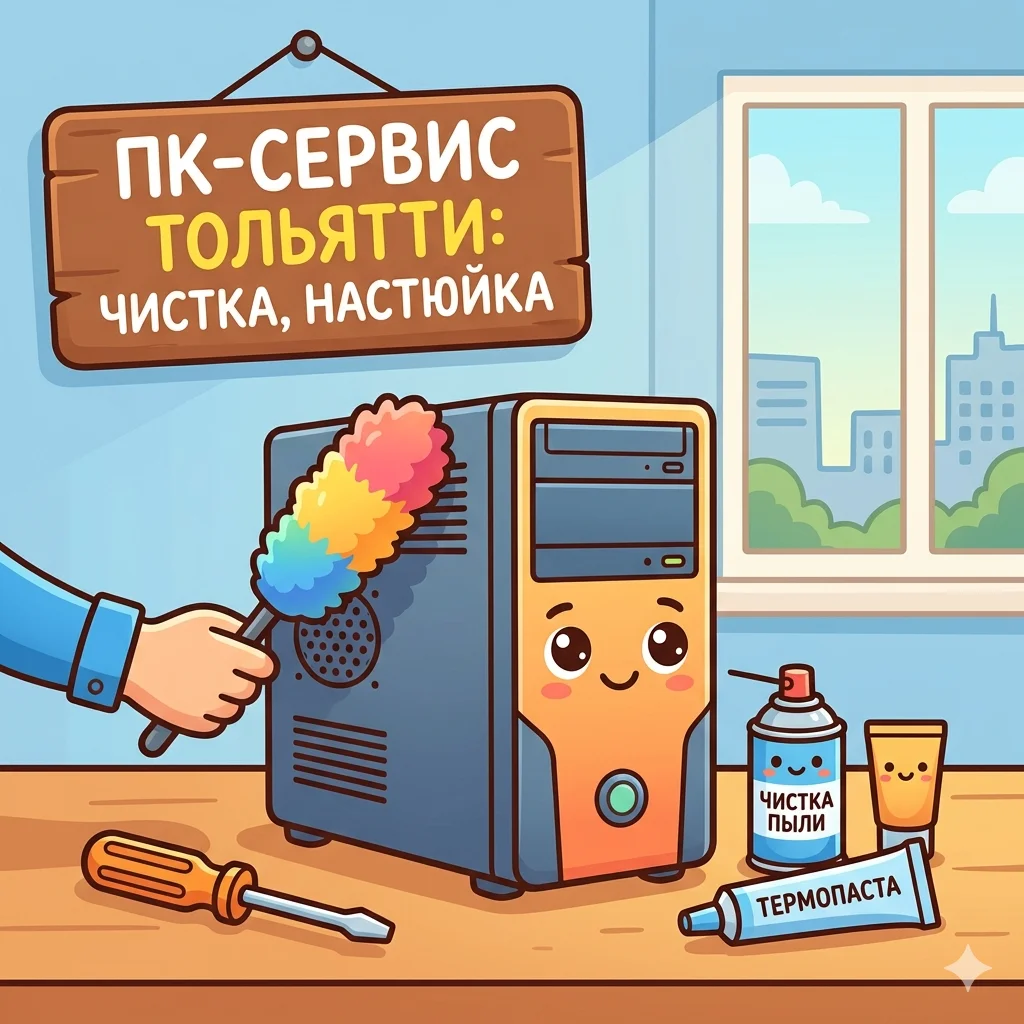 Частный компьютерный мастер | Тольятти и Шлюзовой