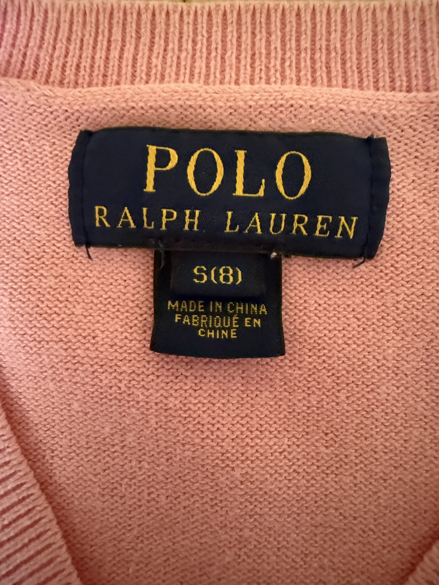 Пуловер Ralph Lauren детский на 8 лет - миниатюра 3