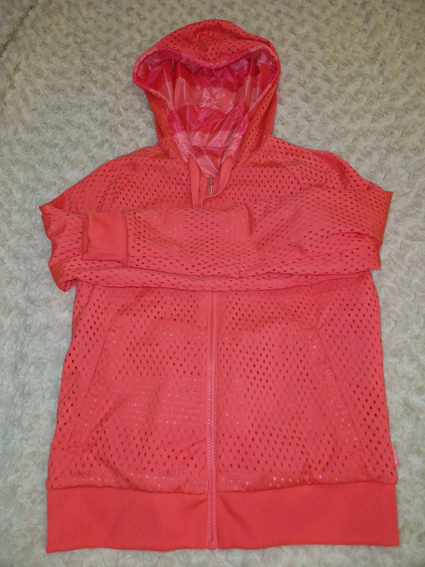 Яркая ветровка Adidas, XS - миниатюра 4