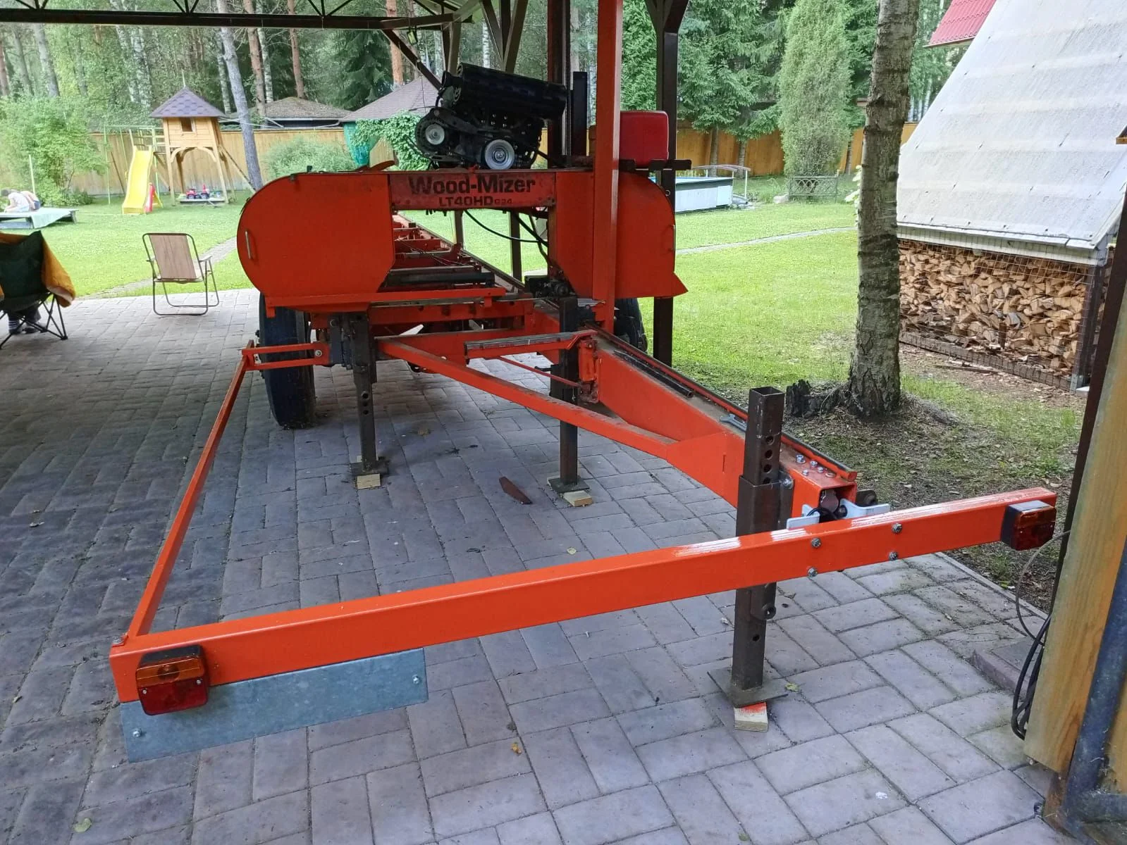 Ленточная пилорама wood mizer lt 40 - миниатюра 5