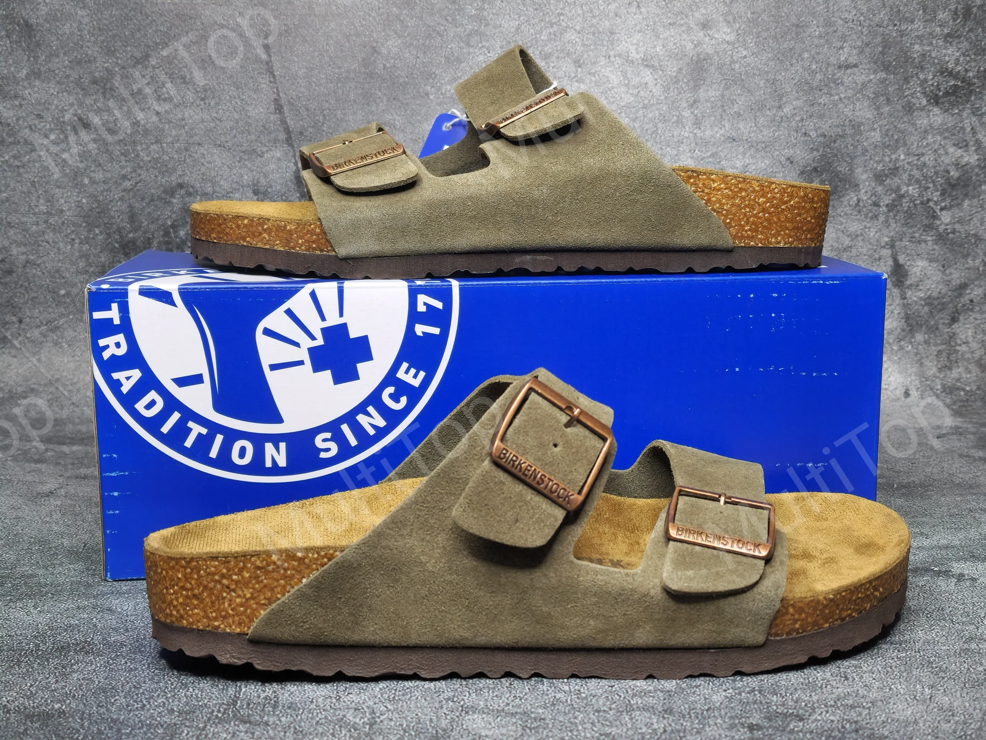 Birkenstock arizona сандалии - миниатюра 4