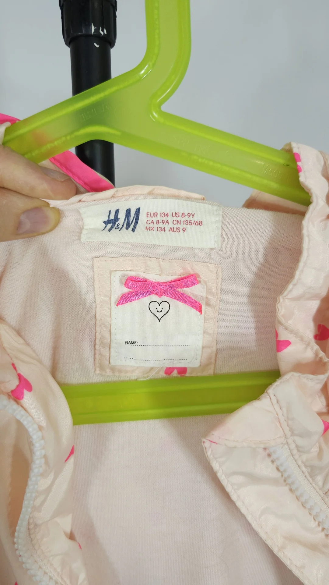 Легкая куртка-ветровка для девочки H&M - миниатюра 9