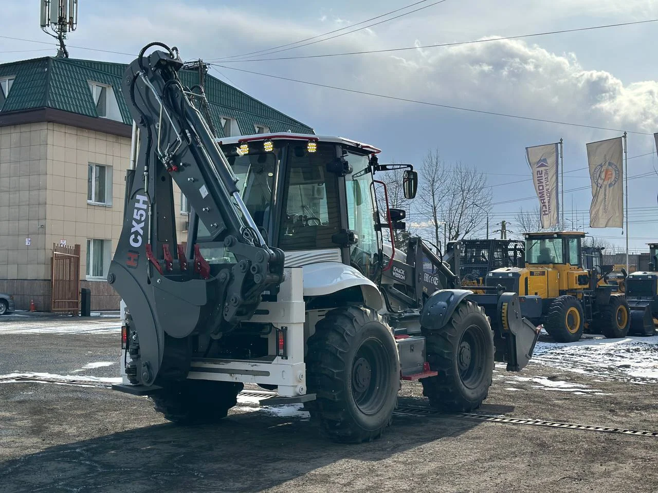 Экскаватор-погрузчик Knack Wesson CX5H - миниатюра 15