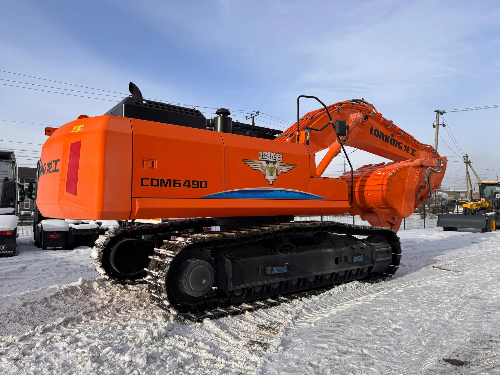 Гусеничный карьерный экскаватор Lonking CDM6490 - миниатюра 2