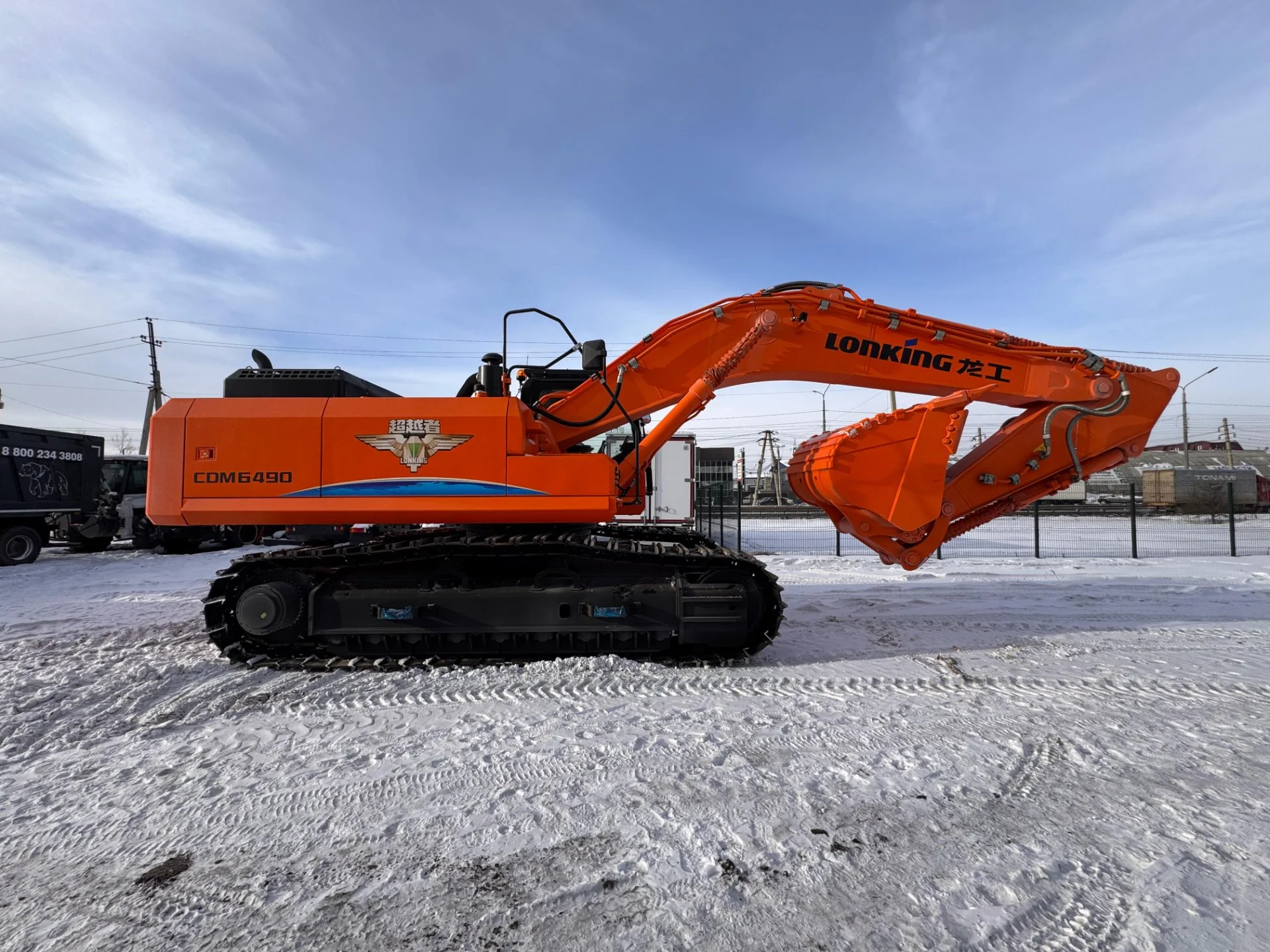 Гусеничный карьерный экскаватор Lonking CDM6490 - миниатюра 5