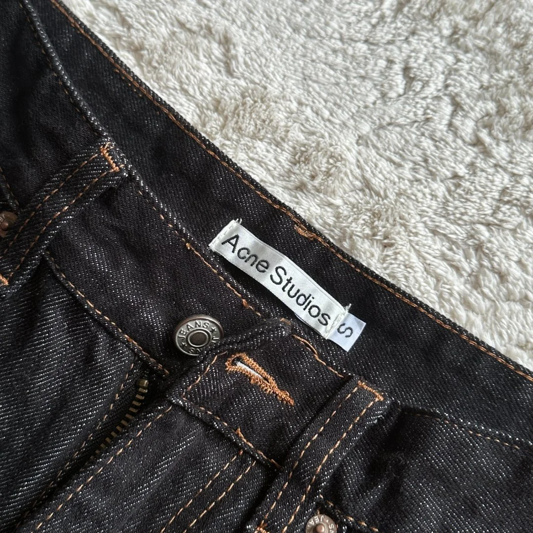 Джинсы Acne Studios Stockholm - миниатюра 7