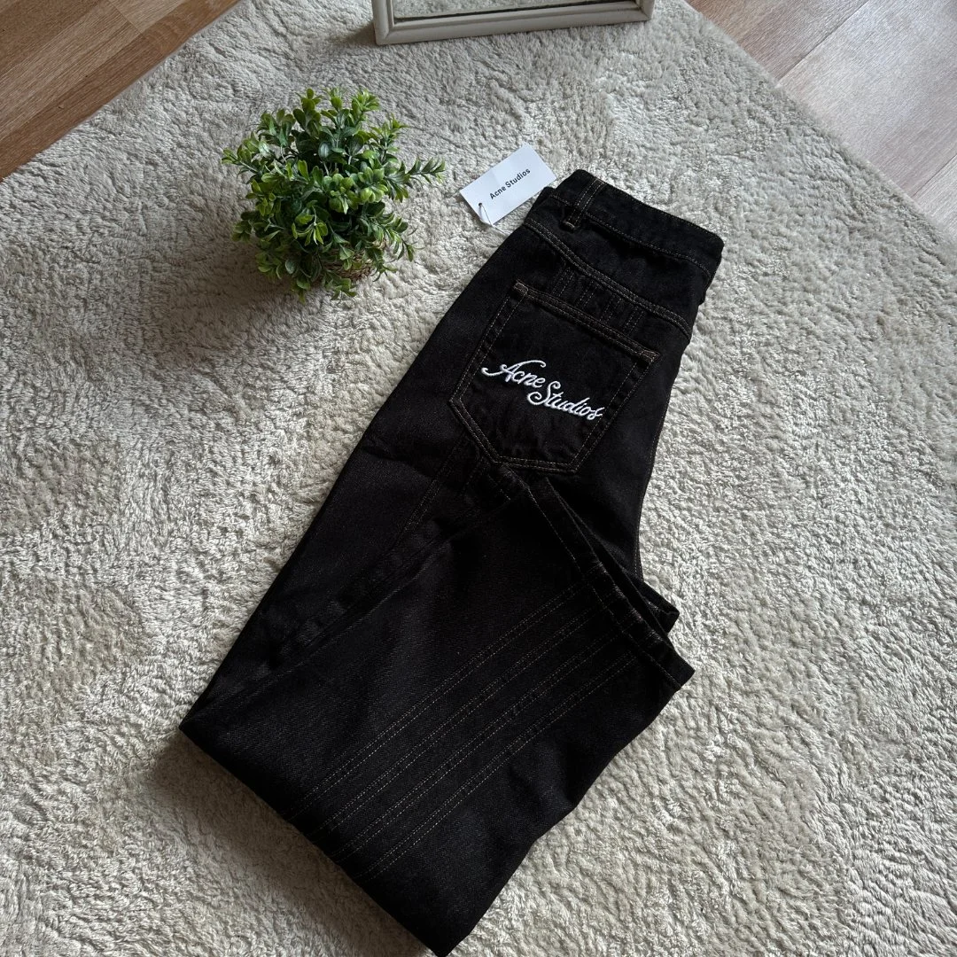 Джинсы Acne Studios Stockholm - миниатюра 10