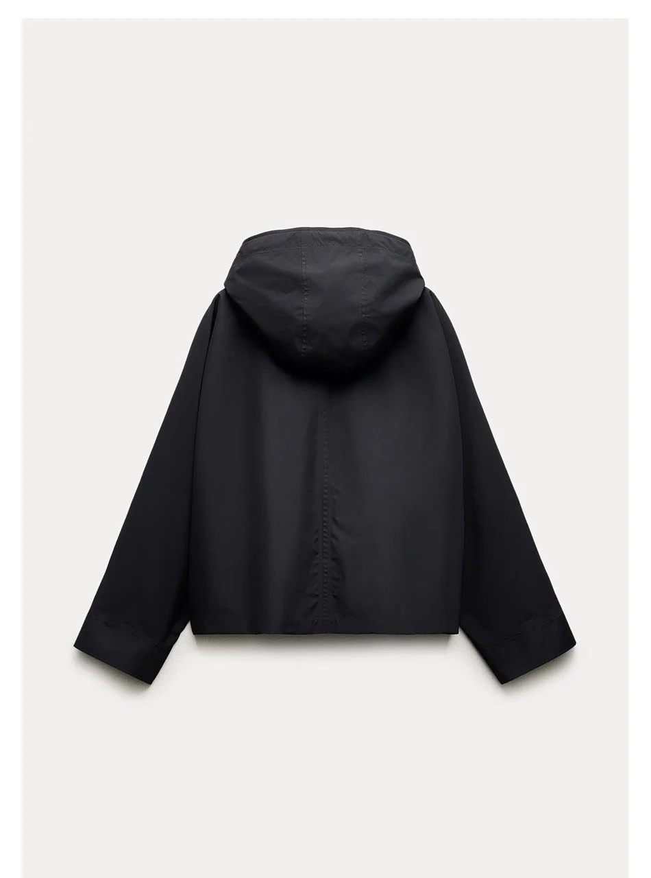 Женская ветровка zara, новая, размер M-L - миниатюра 2