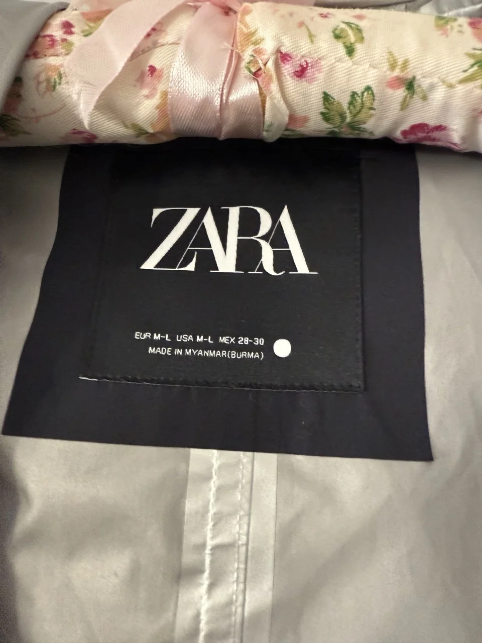 Женская ветровка zara, новая, размер M-L - миниатюра 6