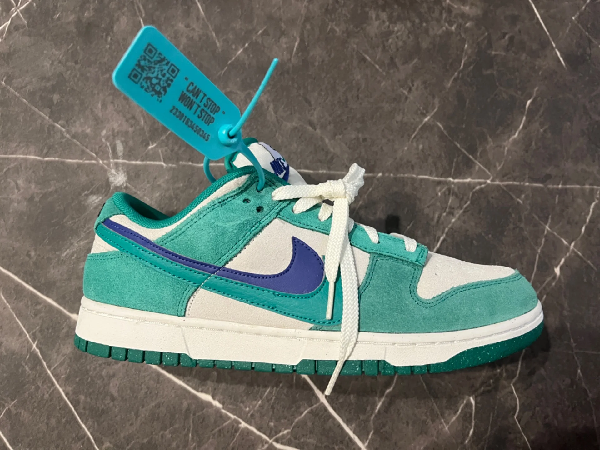 Кроссовки Nike dunk low se 85 Neptune green - миниатюра 2