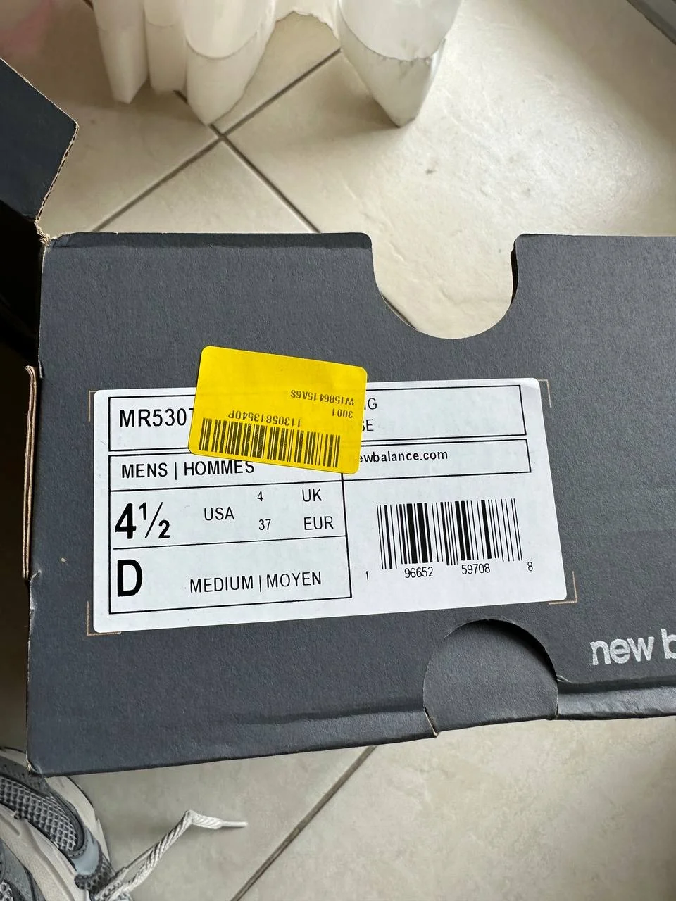 Новый кроссовки New Balance оригинал 37 - миниатюра 4