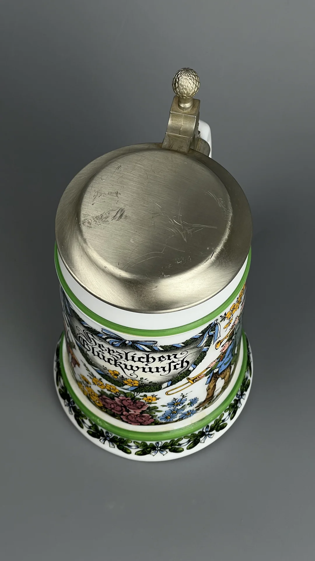 Пивная кружка с крышкой, Германия, BMF - миниатюра 5