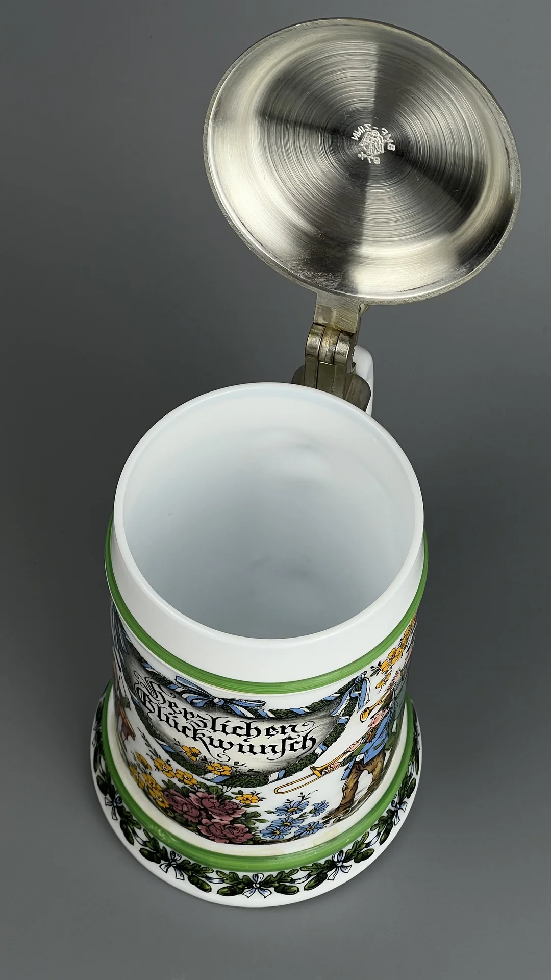 Пивная кружка с крышкой, Германия, BMF - миниатюра 6