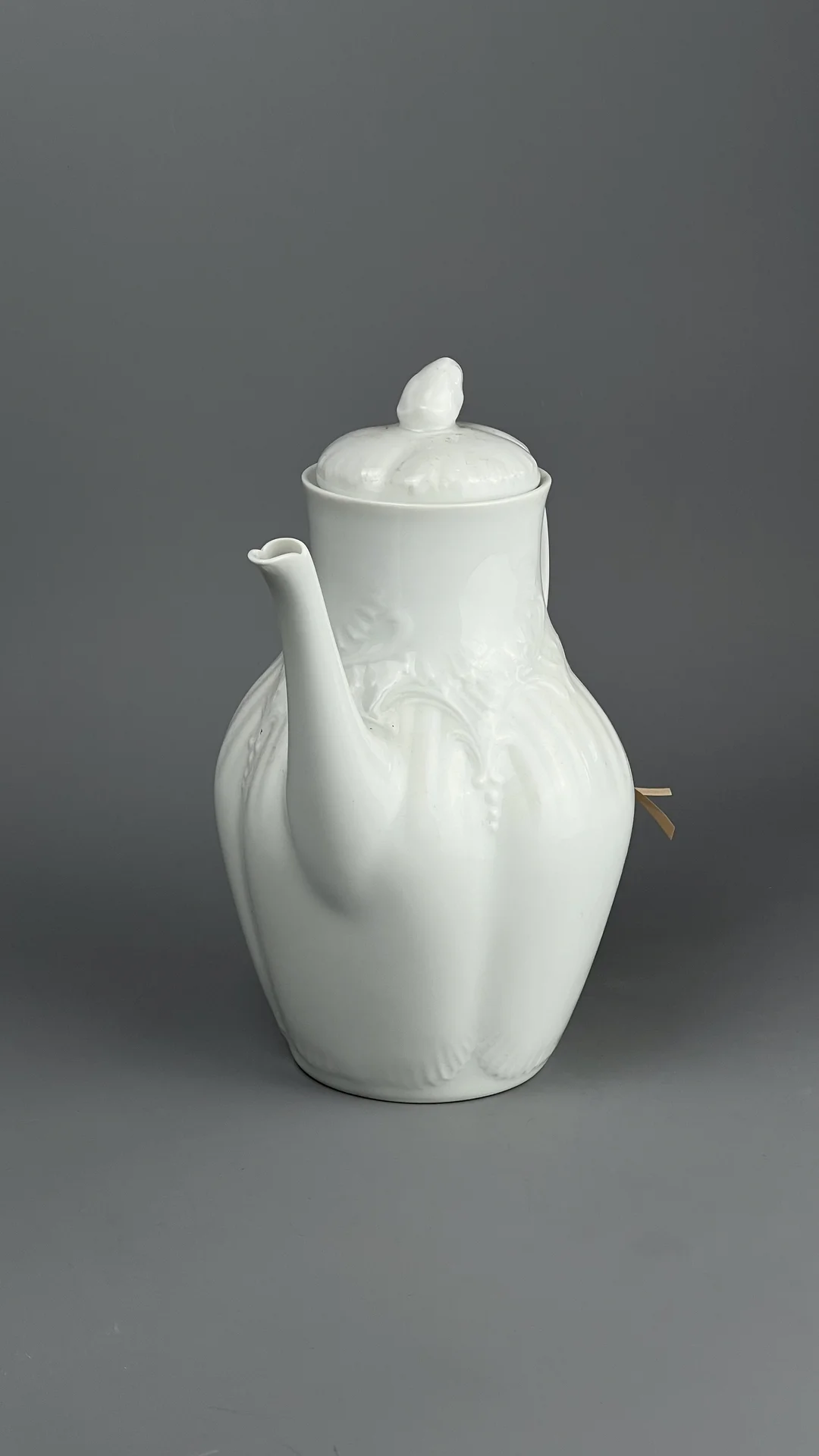 Франция, Limoges Белый чайник, 1900–1920г - миниатюра 2