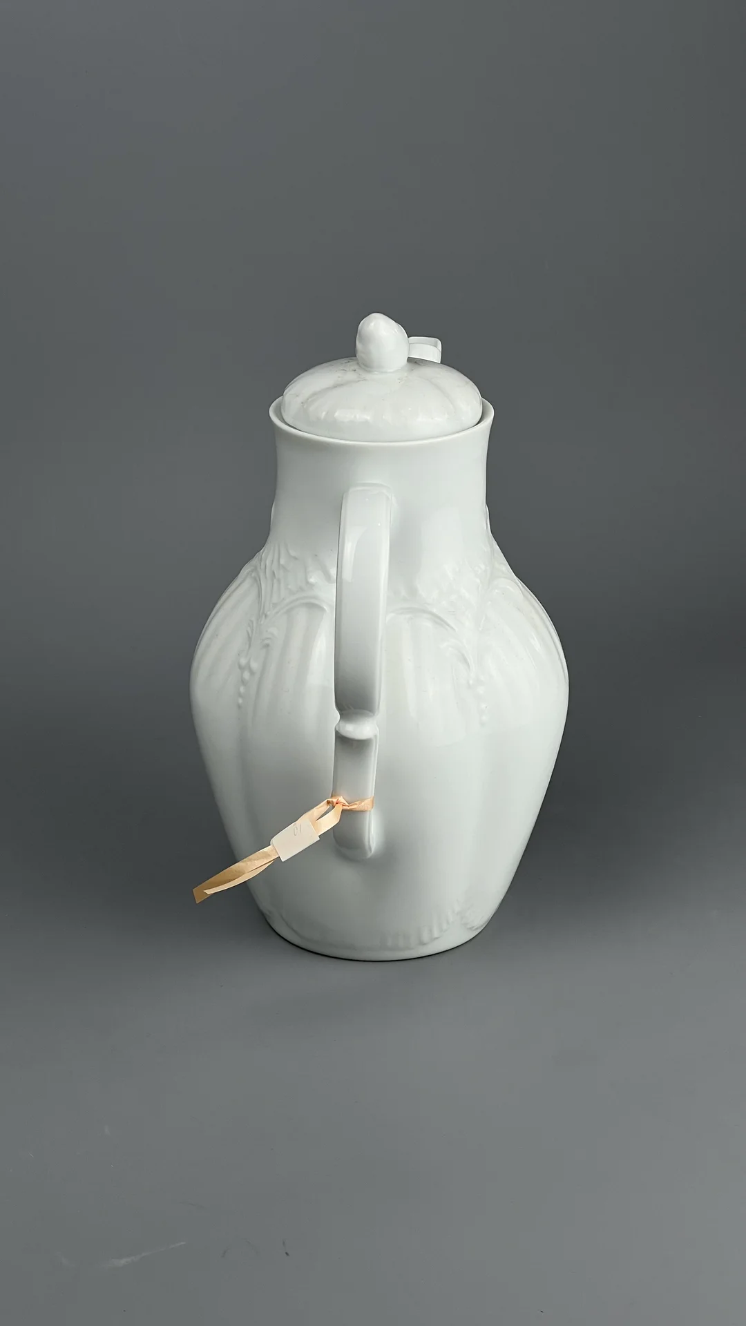 Франция, Limoges Белый чайник, 1900–1920г - миниатюра 4