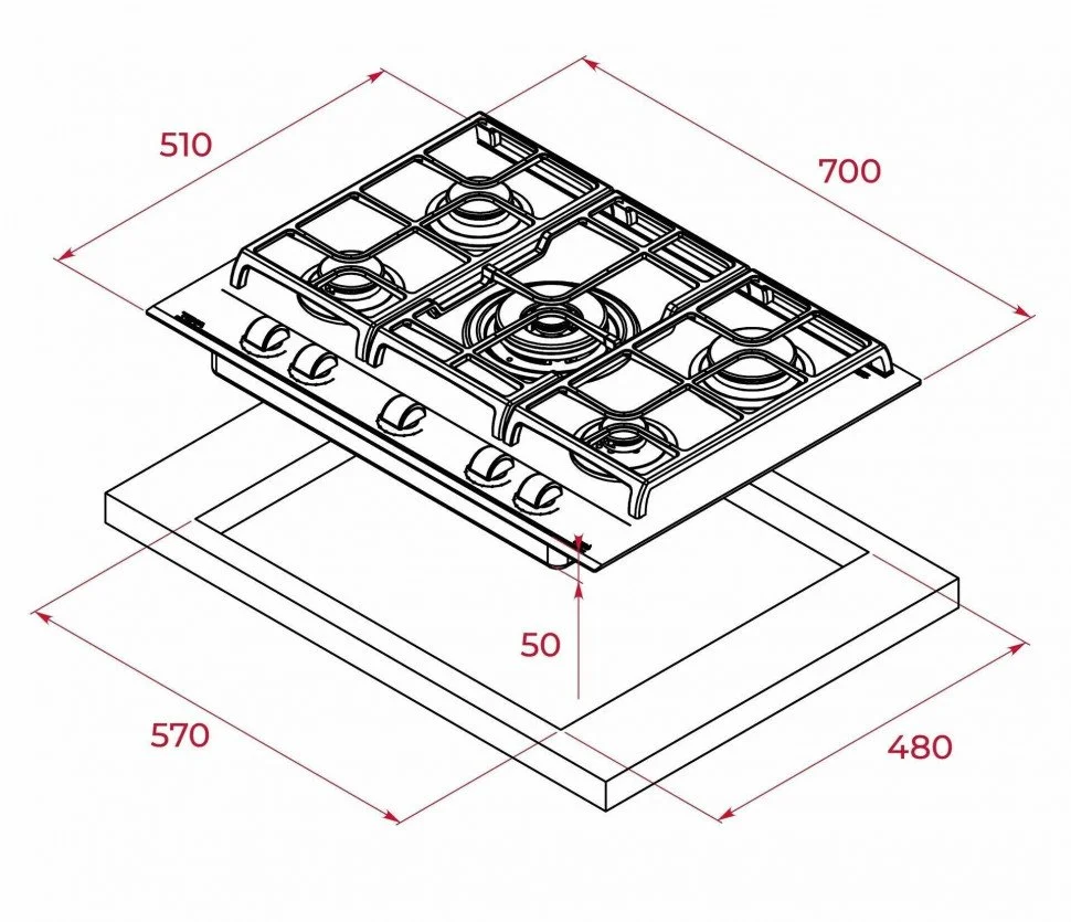 Teka GZC 75330 XBN Stone Grey - миниатюра 7