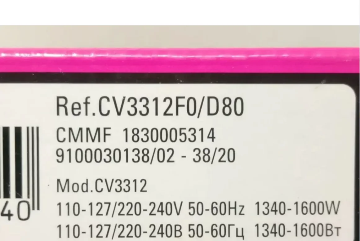 Фен Rowenta cv3312 - миниатюра 6