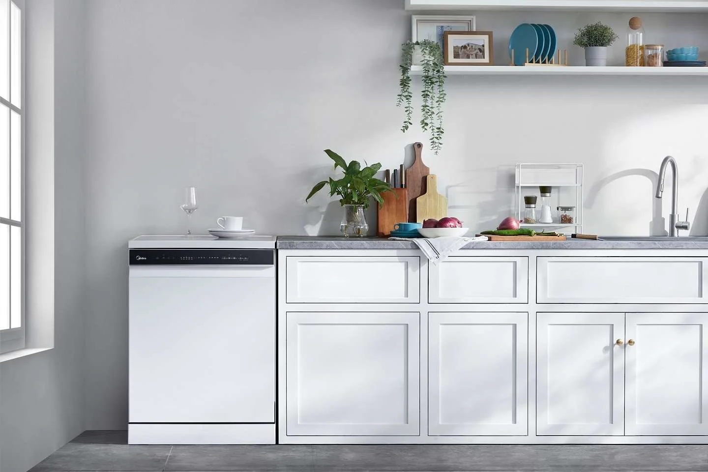 Посудомоечная машина Midea MFD60S150Wi - миниатюра 5