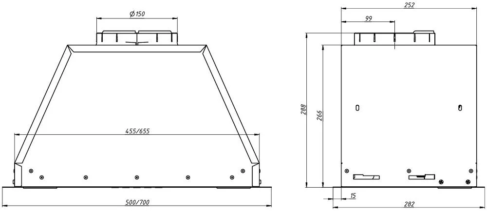 Вытяжка Franke vera 52 WH - миниатюра 6