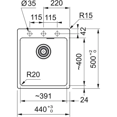 Мойка Franke MRG 610-39 - миниатюра 2