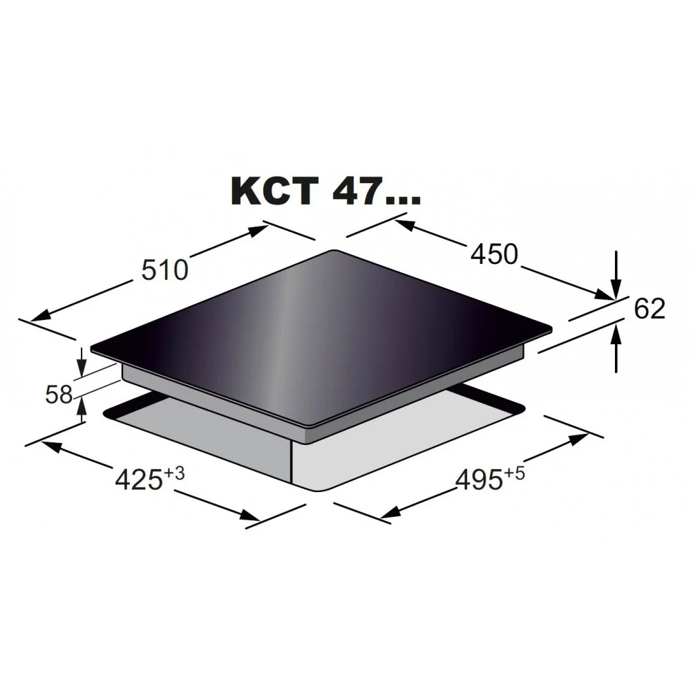 Варочная панель Kaiser KCT 4746 FI - миниатюра 5