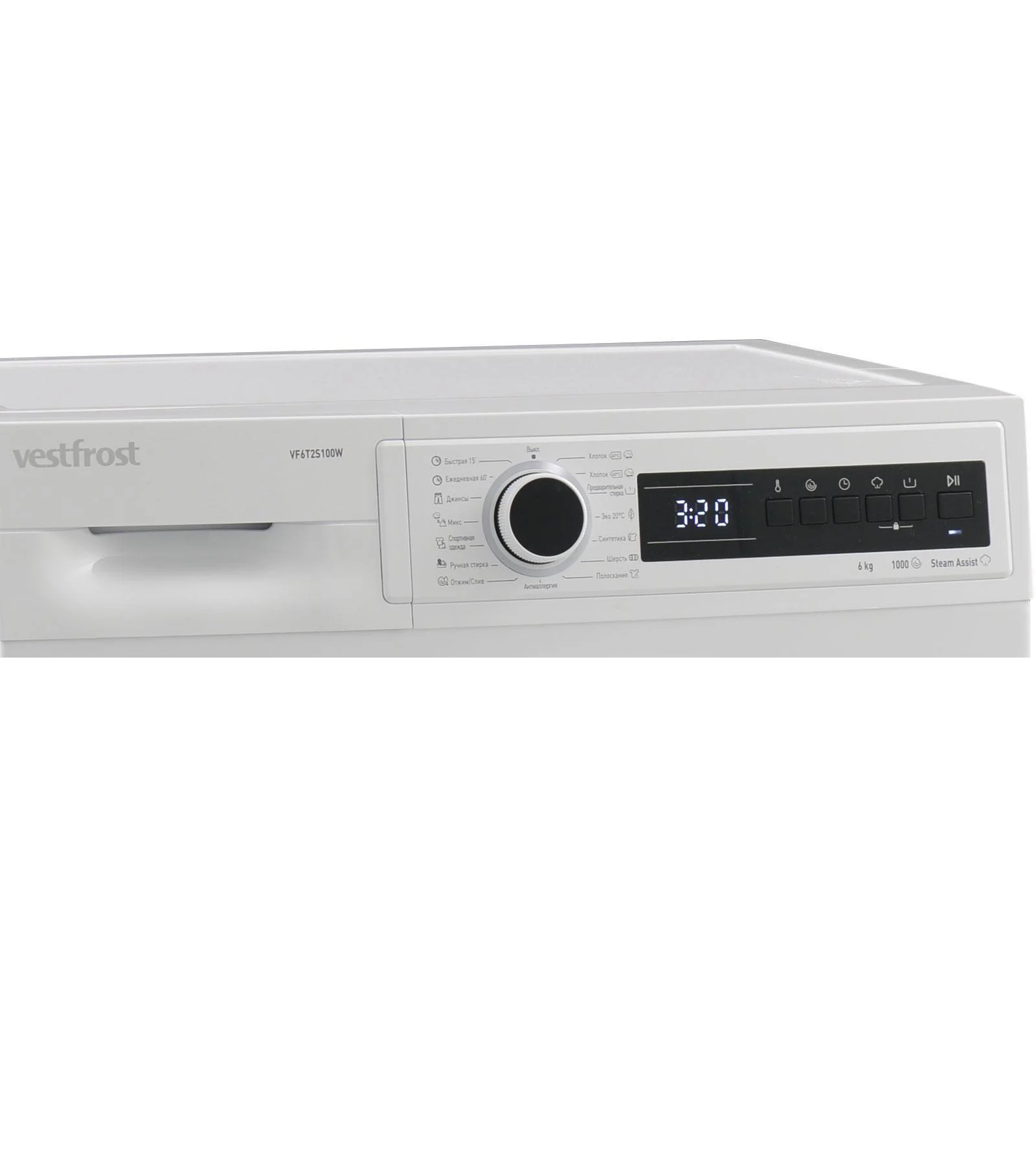 Стиральная машина Vestfrost VF6T2S100W - миниатюра 4