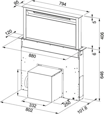 Вытяжка Franke FDW 908 IB XS - миниатюра 5