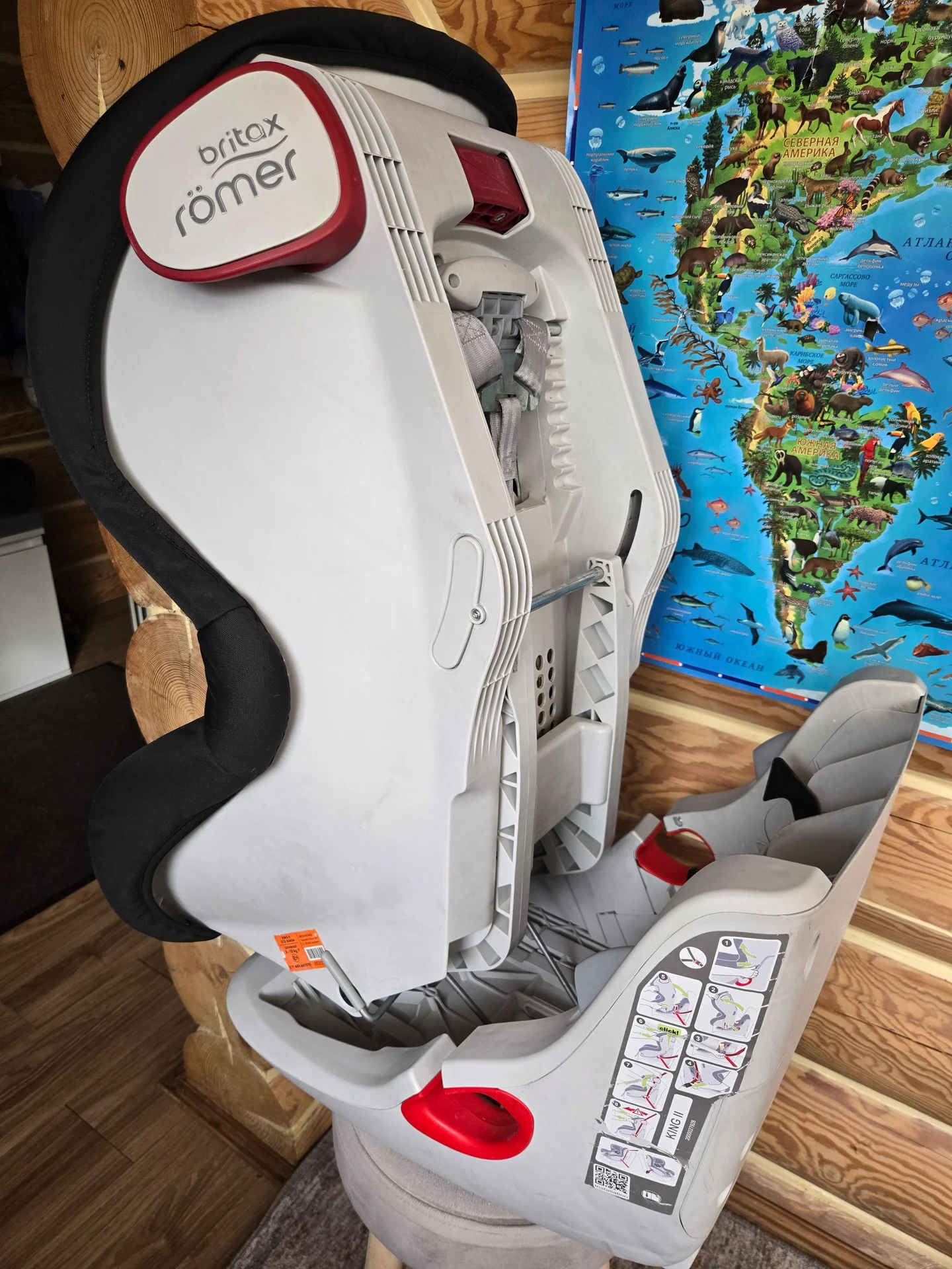 Автомобильное кресло Britax Romer king 2 - миниатюра 2